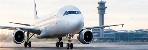 Aircraft on the runway at Hazrat Shahjalal International Airport, Dhaka